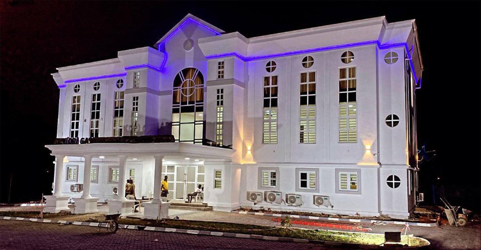 Foursquare admin. building, Ajebo camp