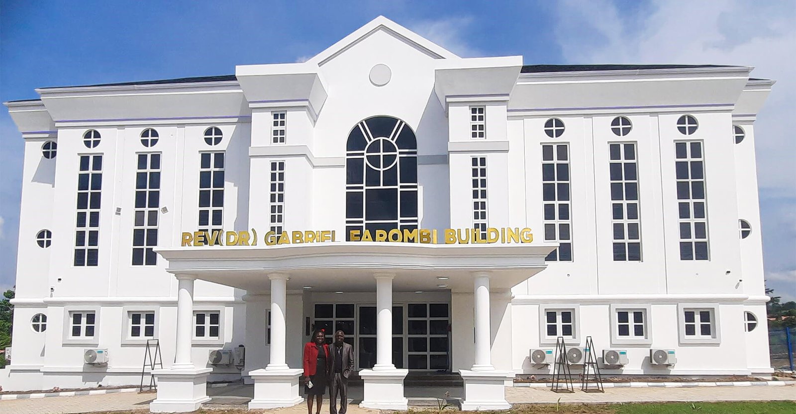 Foursquare admin. building, Ajebo camp